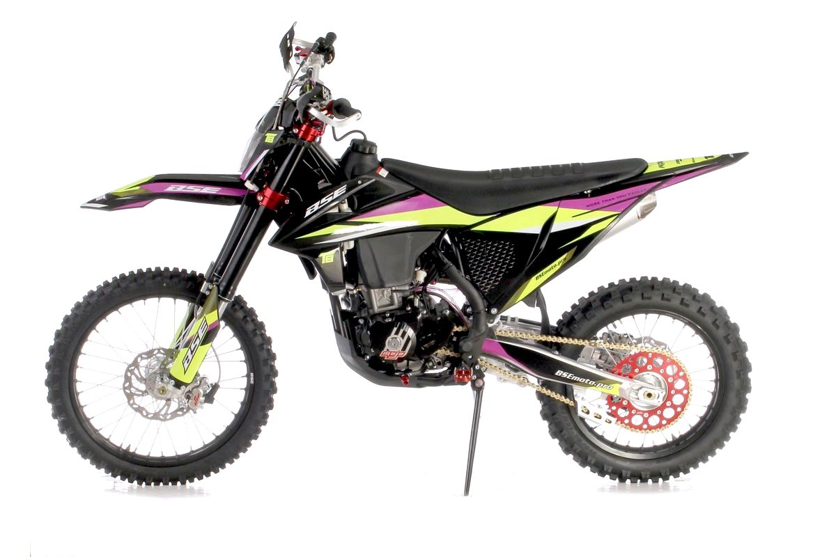 Эндуро / кроссовый мотоцикл BSE T8 Neon Storm (Sport)