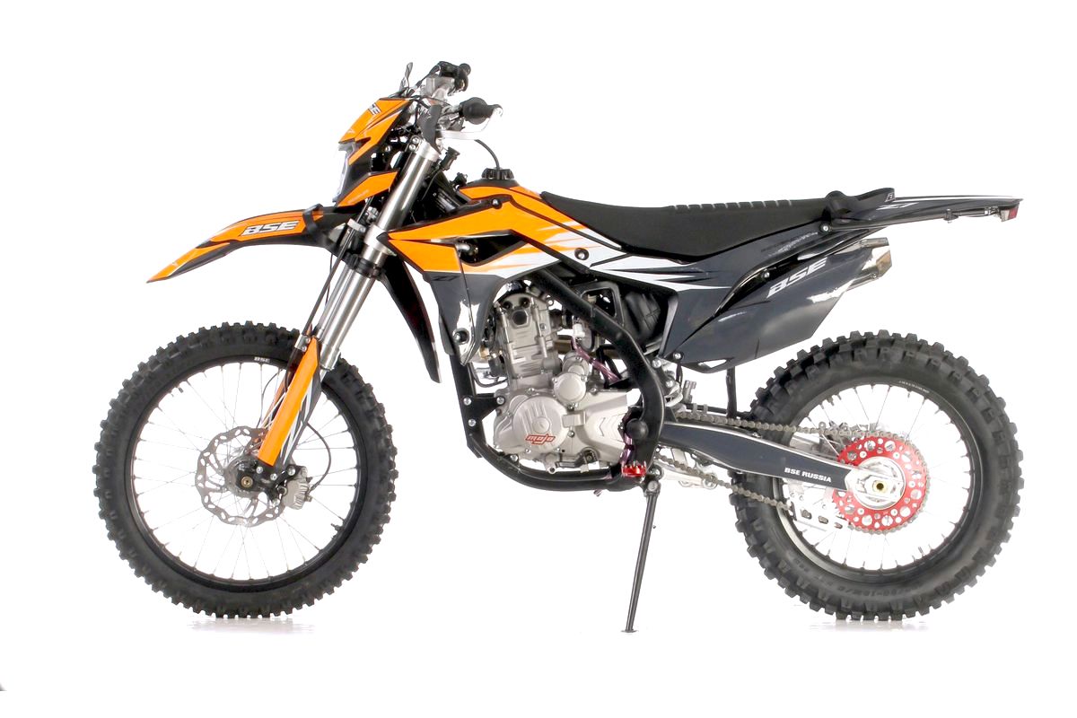 Эндуро / кроссовый мотоцикл BSE Z7 Orange Neon (ZS174MN-3)