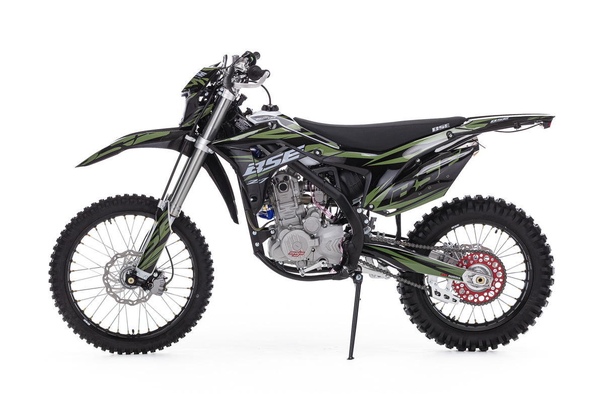 Кроссовый мотоцикл BSE Z7 300e 21/18 Green Blast 2