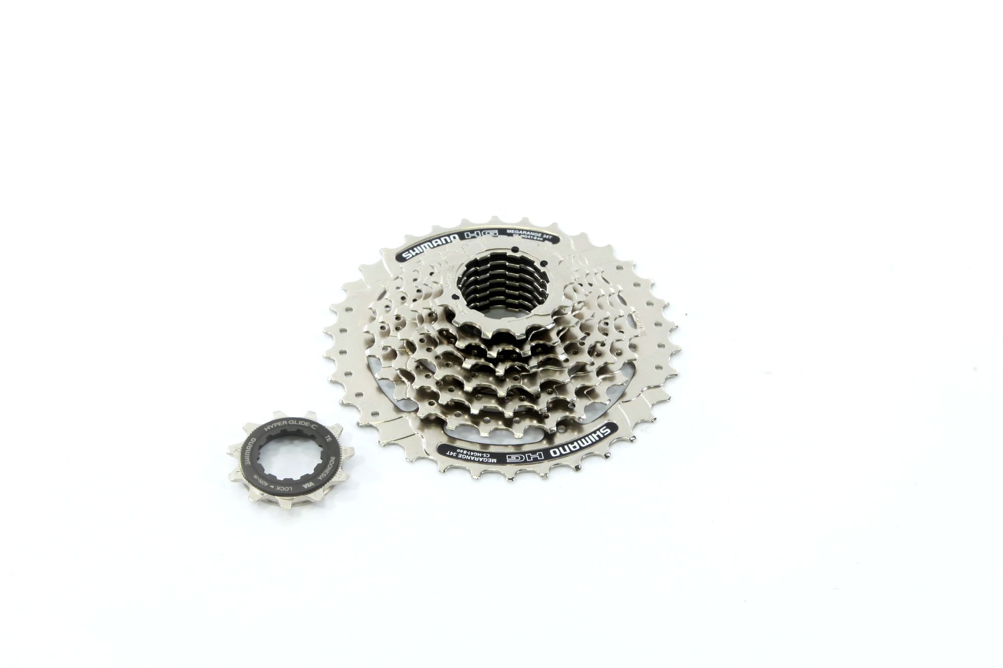 Кассета Shimano HG41, 8ск, 11-34 (10130202/170517/0011373, ИНДОНЕЗИЯ)