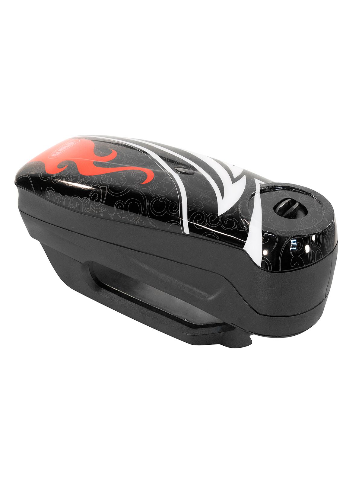 Замок мото ABUS DETECTO 7000 RS1 flame black