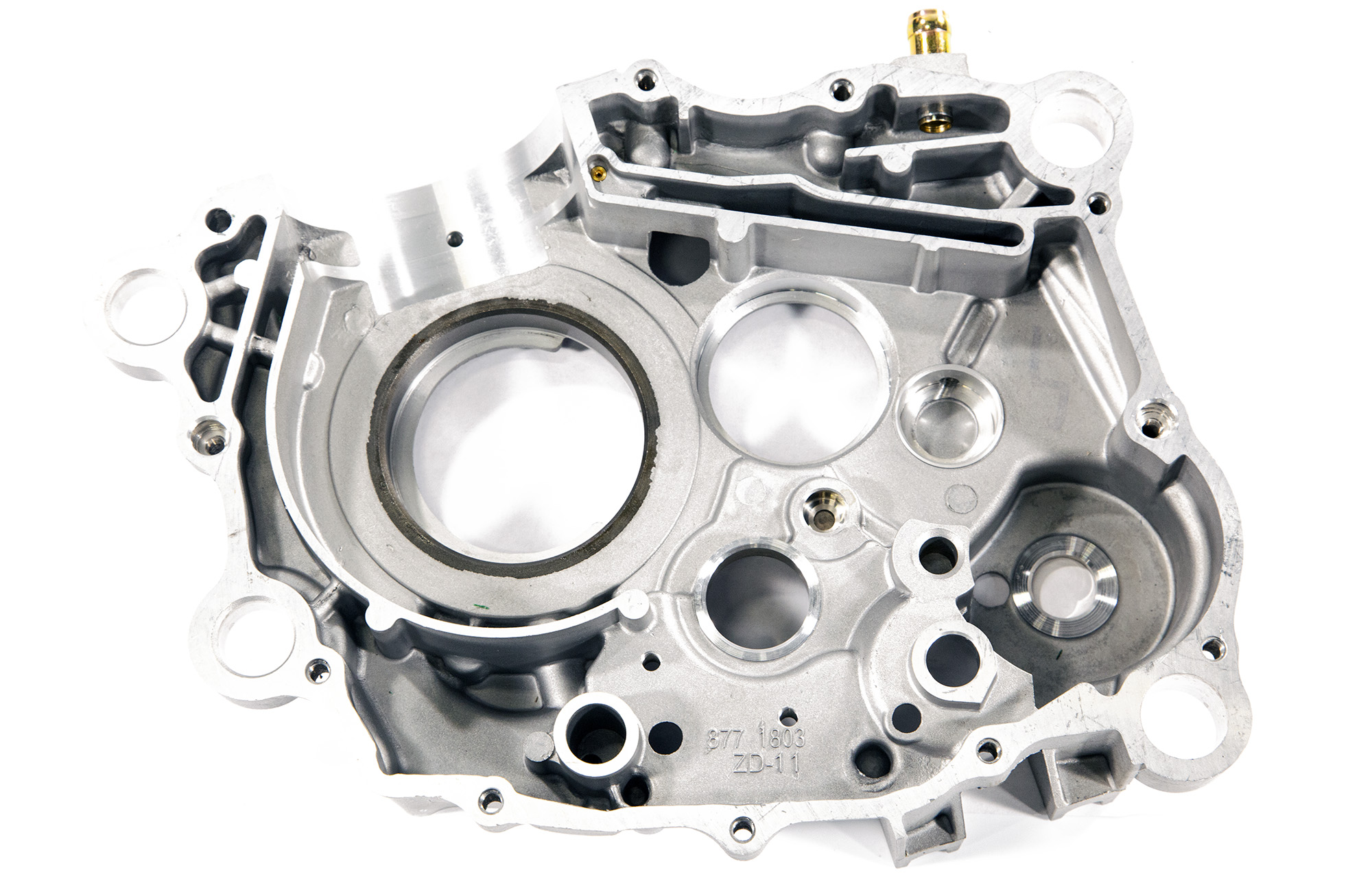 Картер двигателя левый