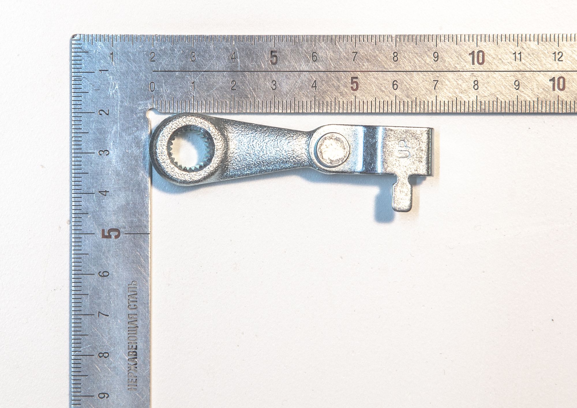 Рычаг выжима штока сцепления короткий