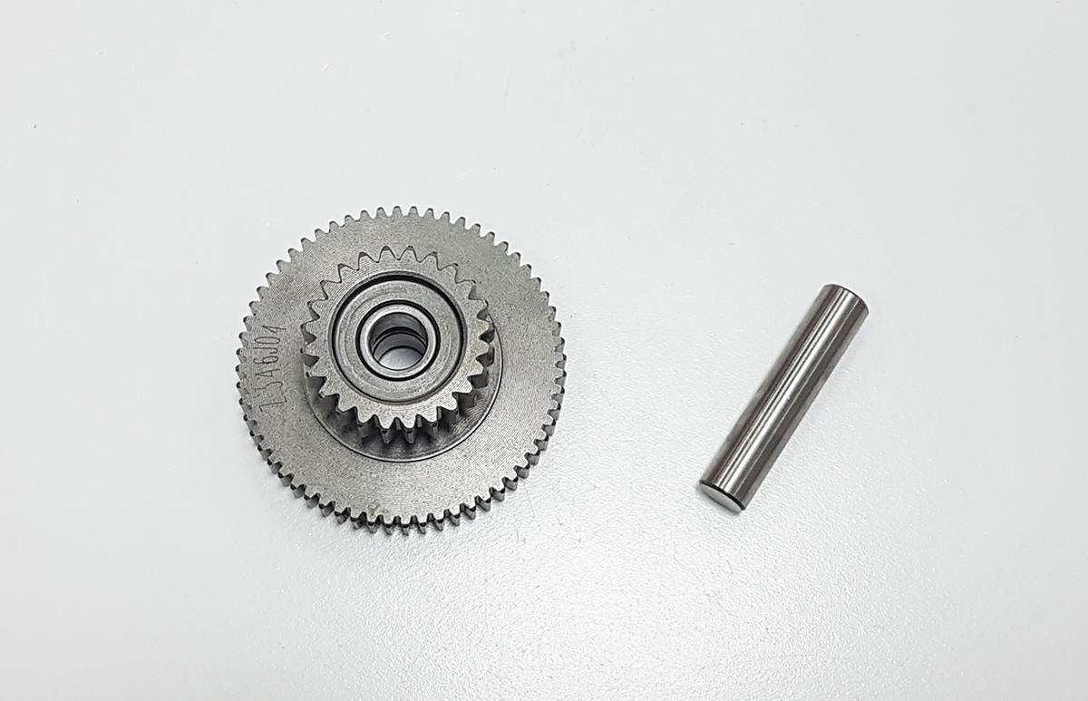 Вал редуктора стартера два колеса 1 (24/60)[100202659]