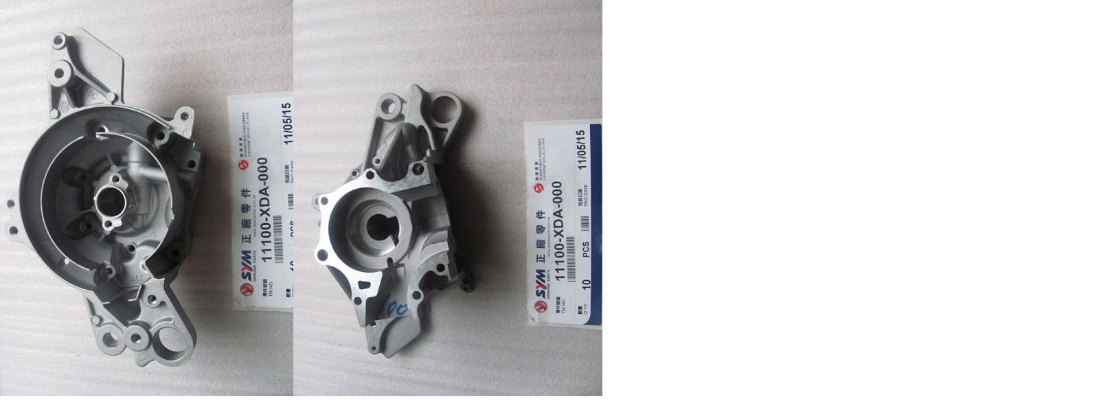 Картер двигателя правая половина