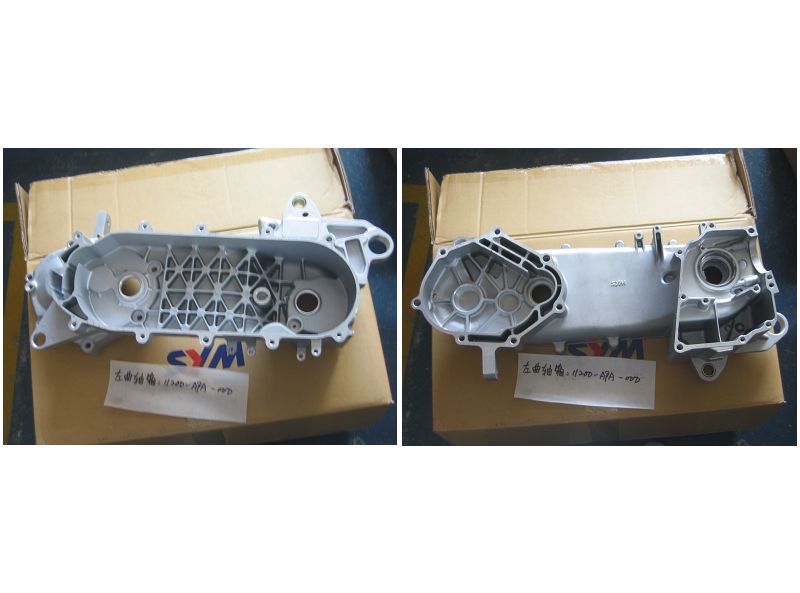 Картер двигателя левая половина