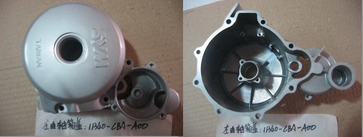 Крышка картера двигателя левая