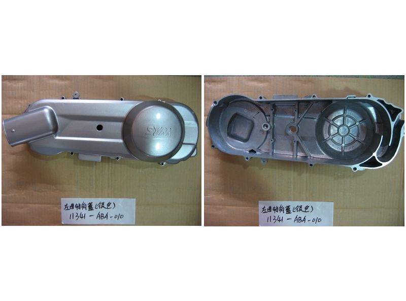 Крышка вариатора левая(SILVER)