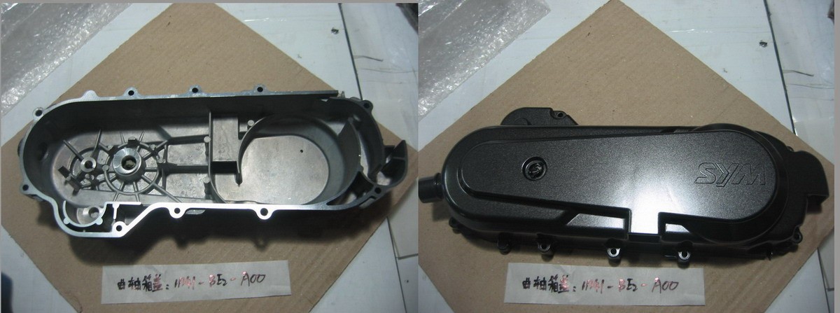 Крышка вариатора левая