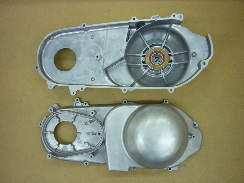 Крышка вариатора левая