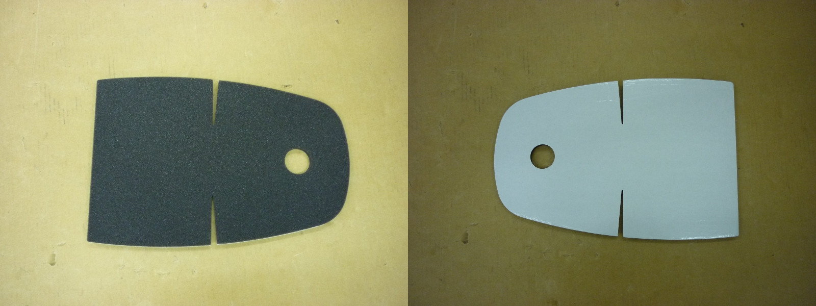 Губка крышки левой внешней