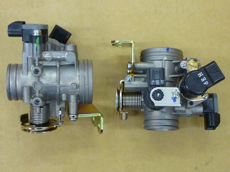 Заслонка дроссельная в сборе