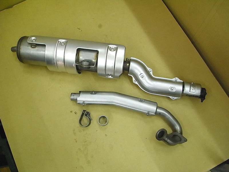 Труба выхлопная в сборе