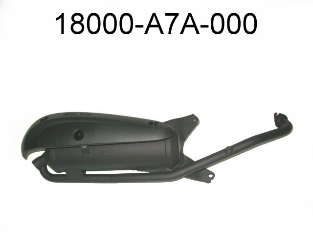 Труба выхлопная в сборе