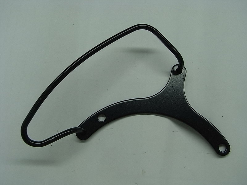 Накладка выхлопной трубы защитная