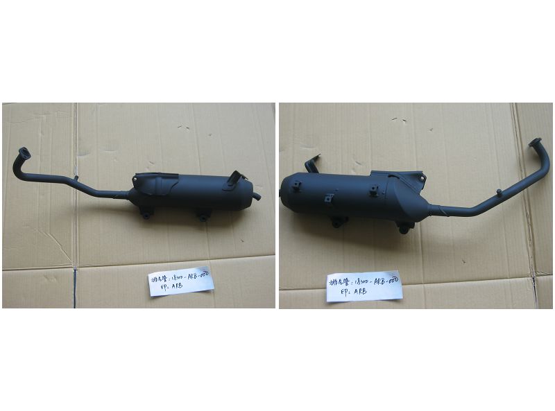 Труба выхлопная в сборе