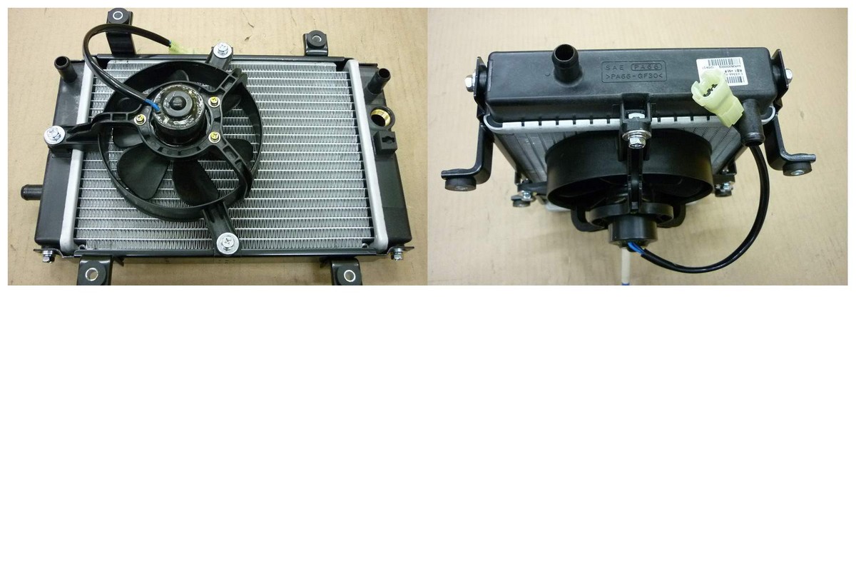 Радиатор системы охлаждения с вентилятором в сборе