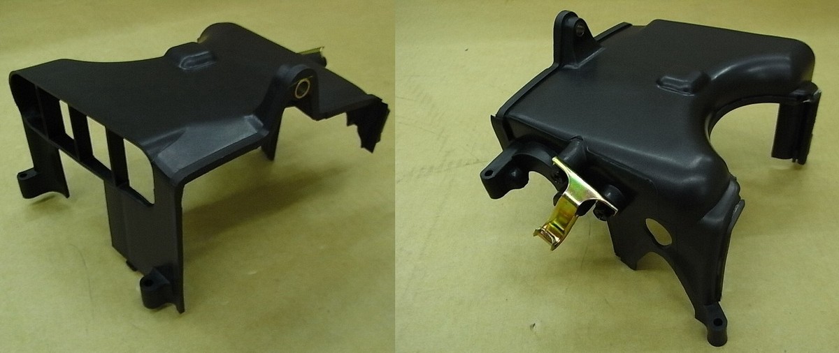 Кожух охлаждения двигателя левая часть