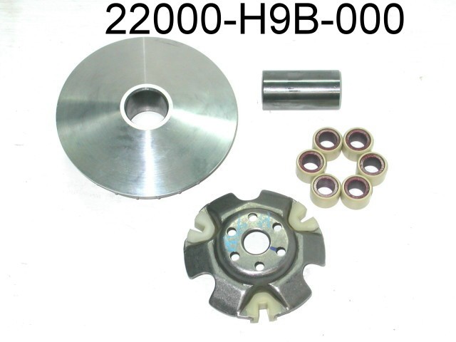 Половина ведущего шкива подвижная