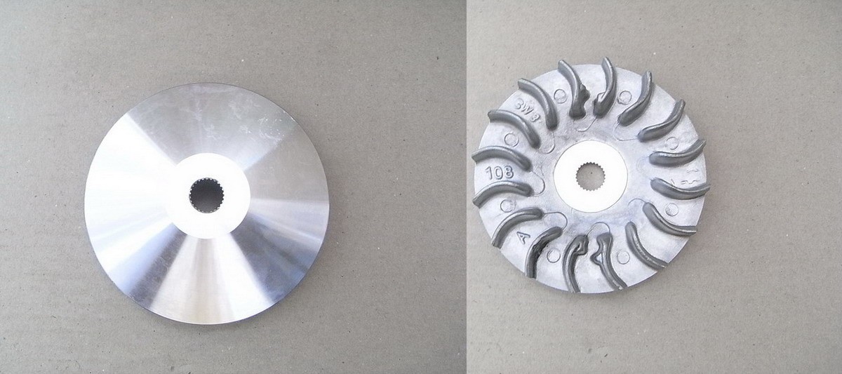 Половина ведущего шкива