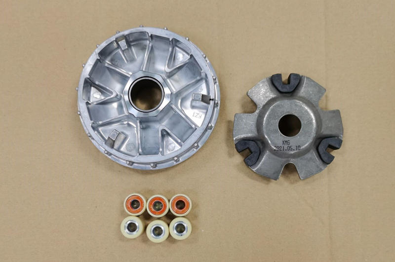 Половина ведущего шкива подвижная