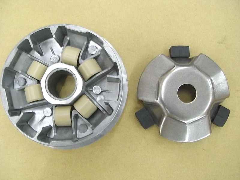 Половина ведущего шкива подвижная