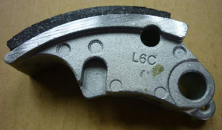 Колодка сцепления 5шт