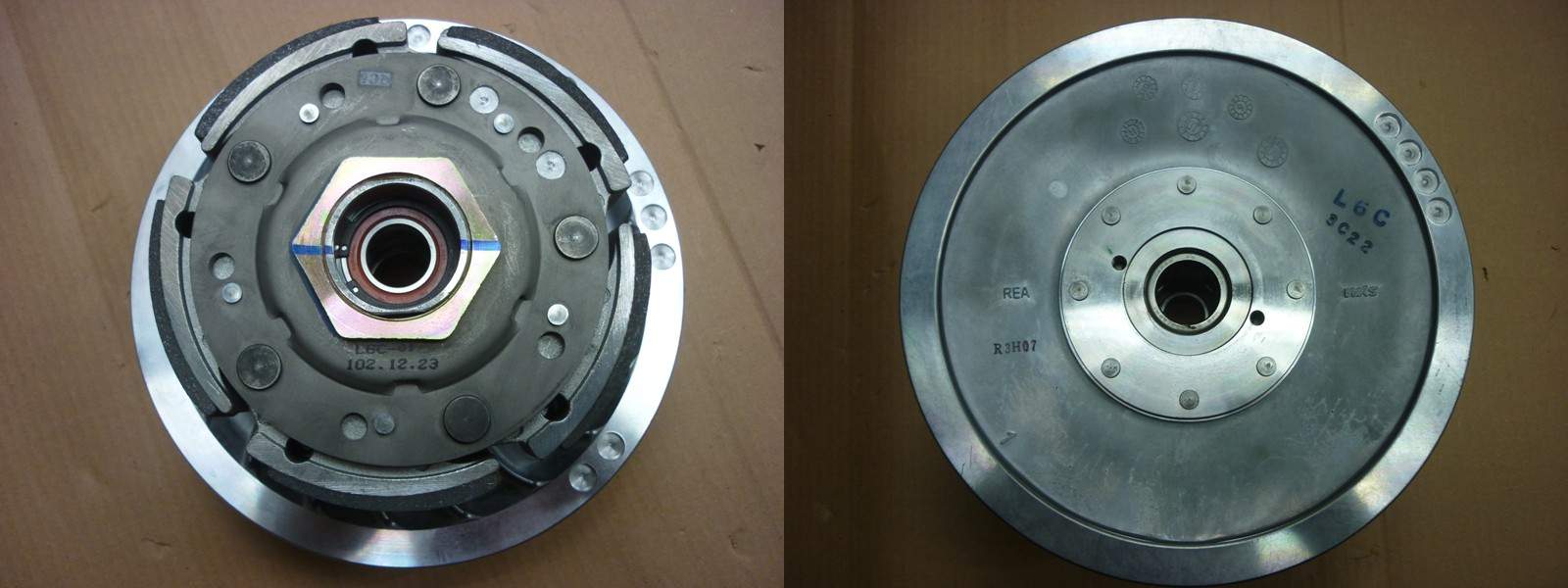 Шкив вариатора ведомый в сборе