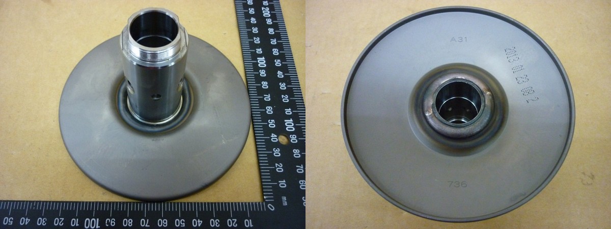 Половина ведомого шкива вариатора