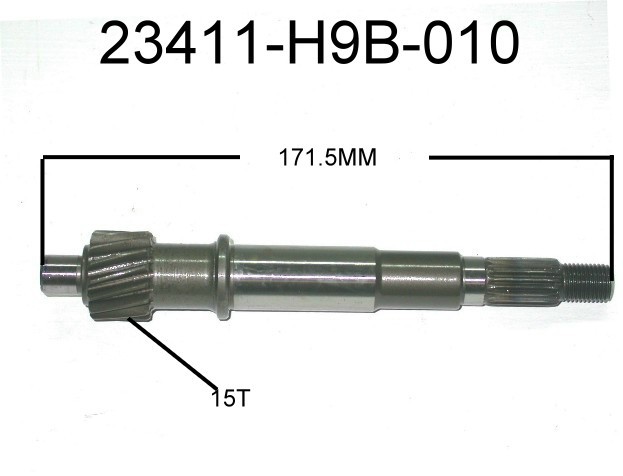 Вал редуктора первичный