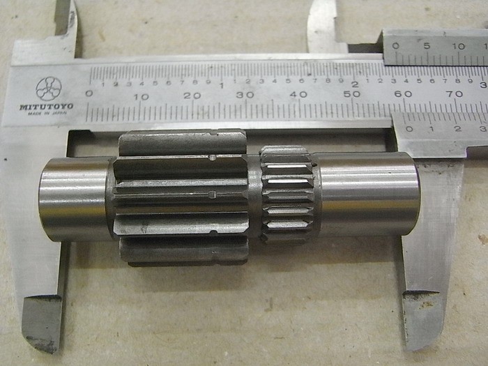 Вал редуктора промежуточный