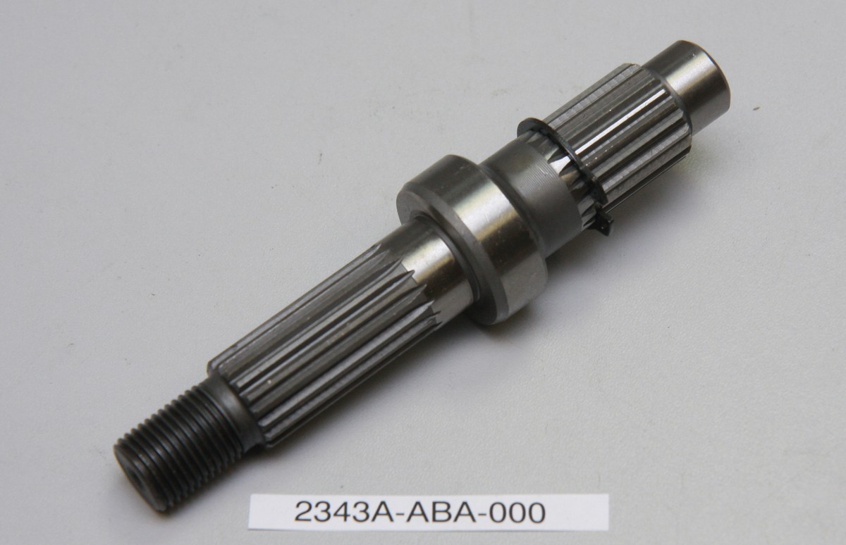 Вал редуктора вторичный с шестерней в сборе