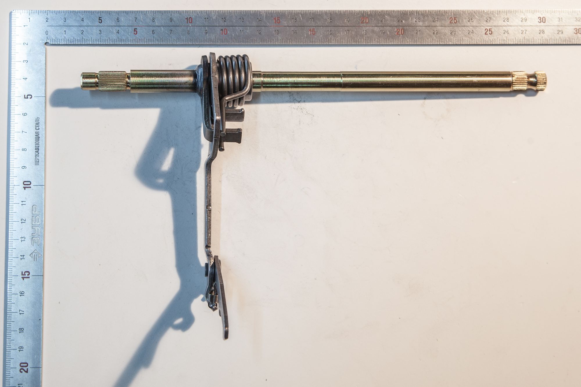 Вал переключения КПП 260 мм