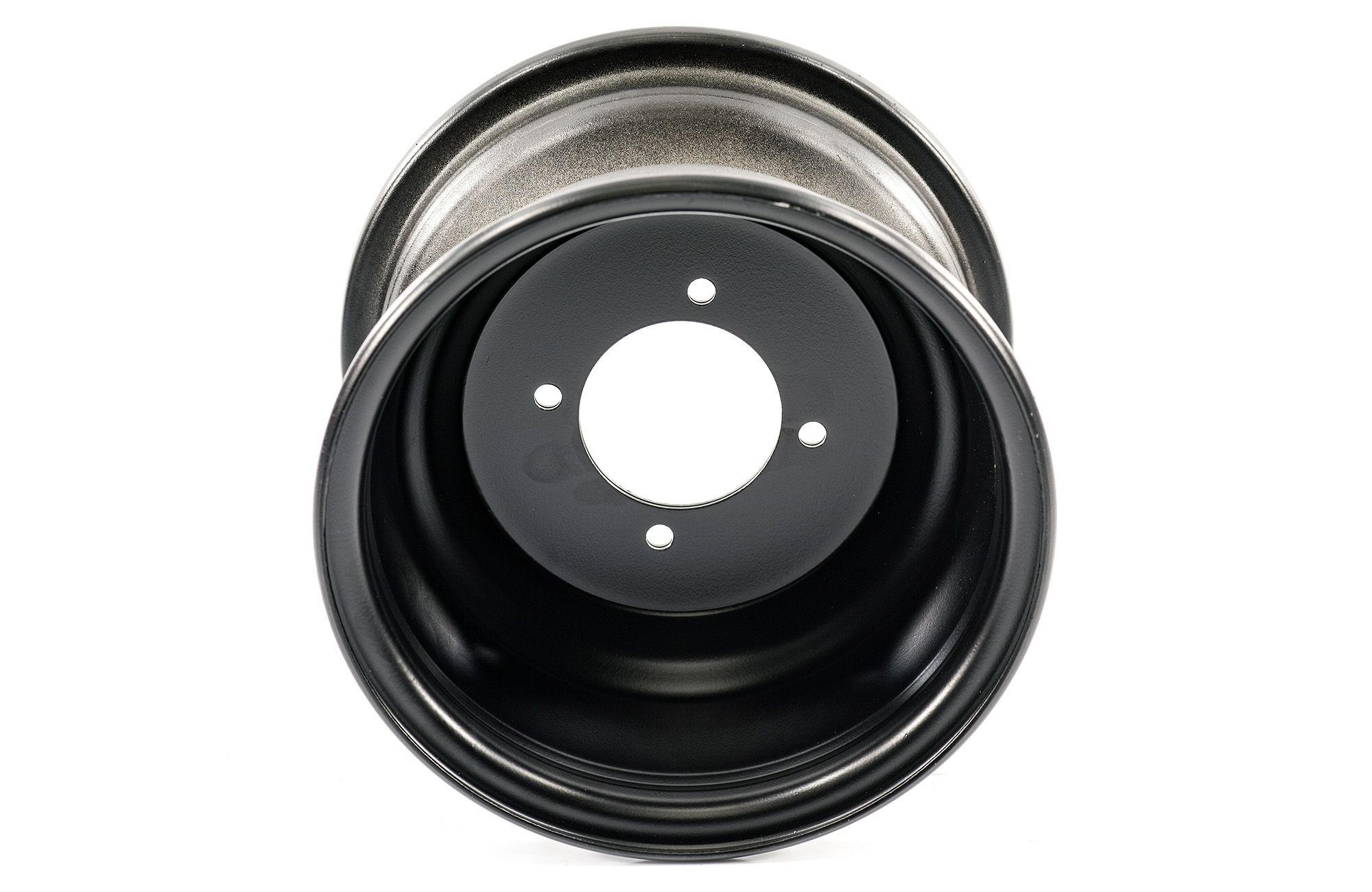 Диск колёсный передний 8x5,3 (66x88) толщина 2,0 матовый черный