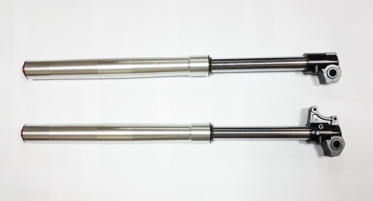 Амортизаторы передние 710x45x48 ось 15мм