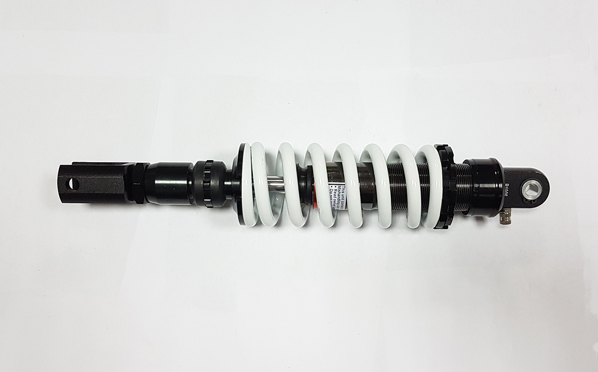 Амортизатор задний 355x11 U-вилка одна регулировка