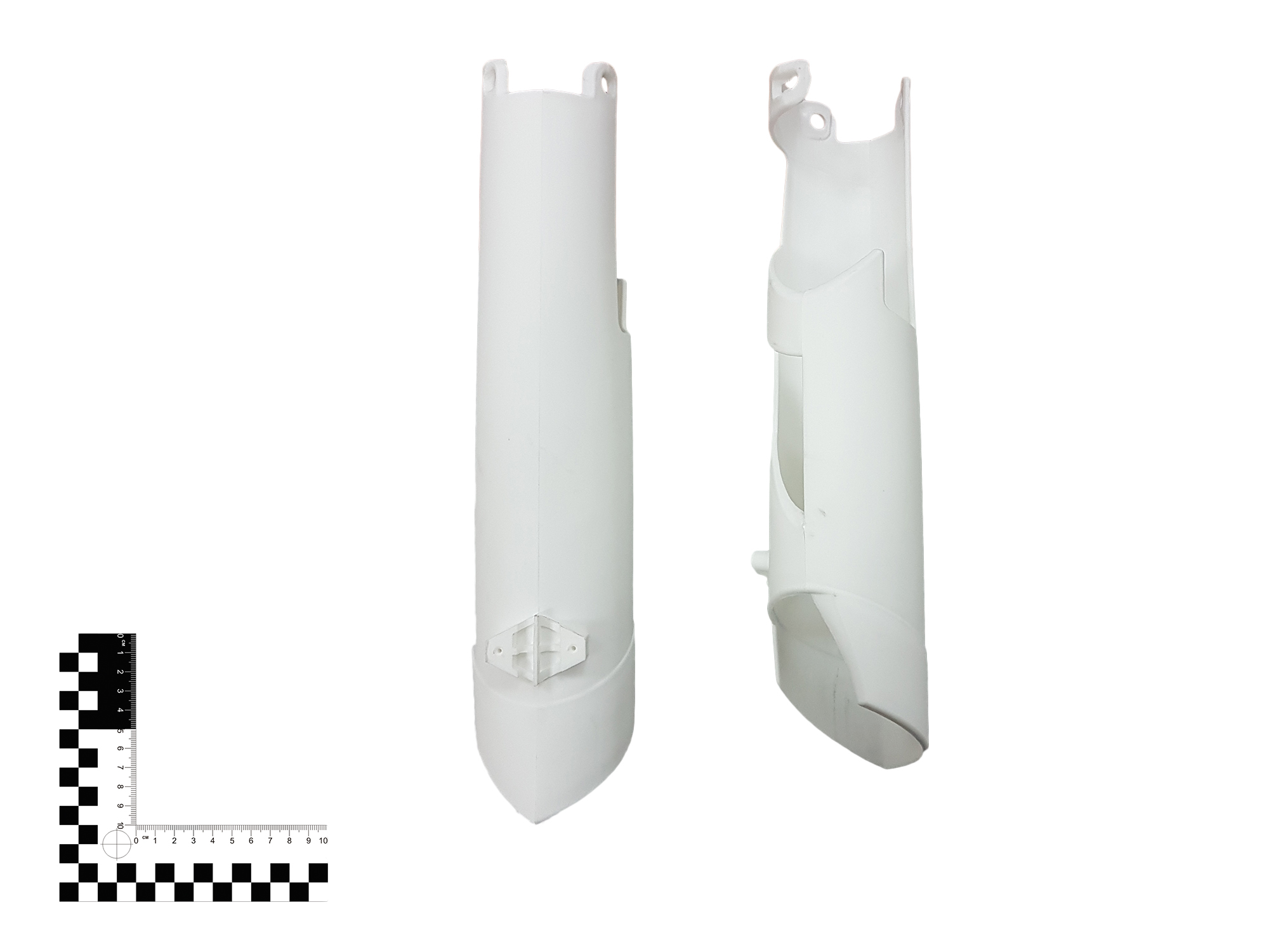 Защита вилки белая