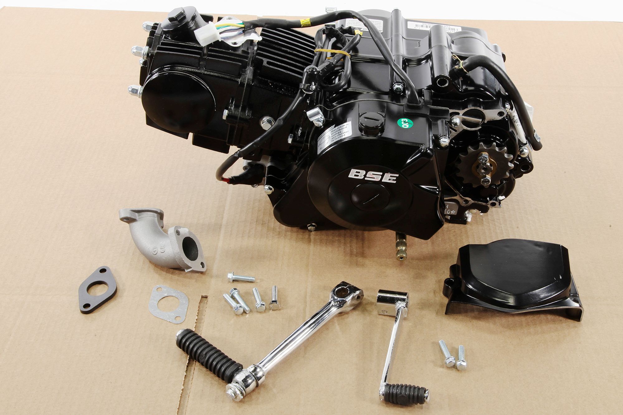 Двигатель в сборе 110cc HS152FMH(XZ110)_semi_el
