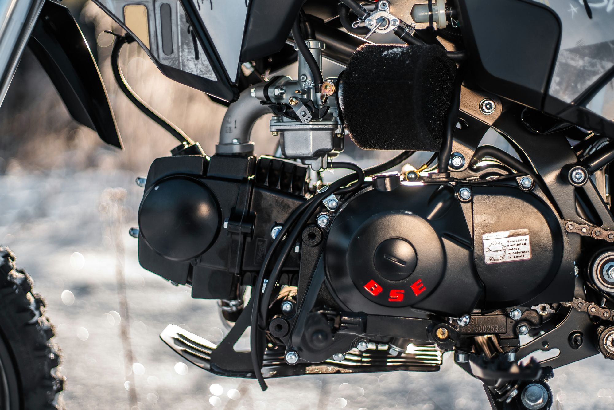 Двигатель в сборе 125cc ZS154FMI-2(BS125) el