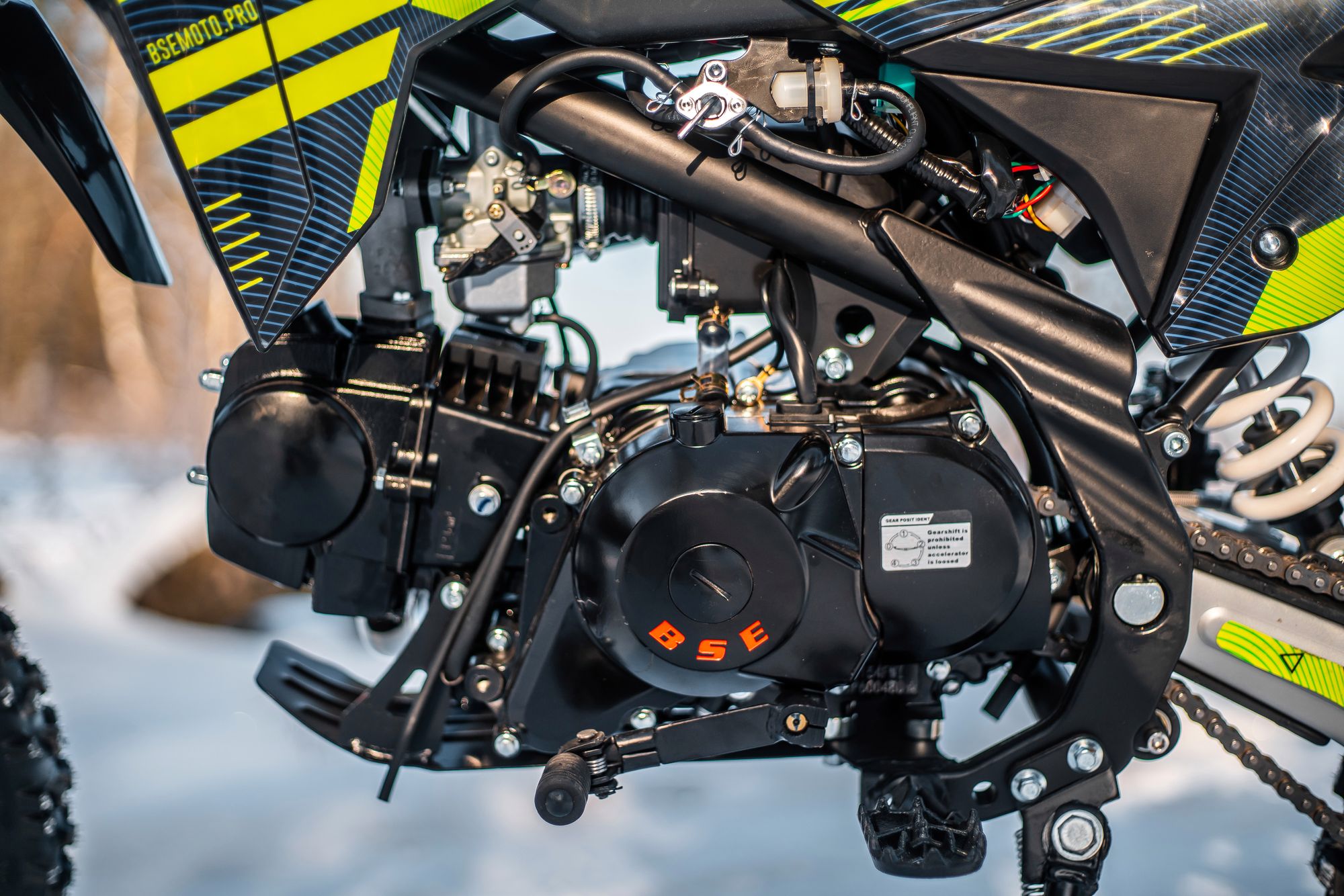 Двигатель в сборе 125cc ZS154FMI-2(BS125) el