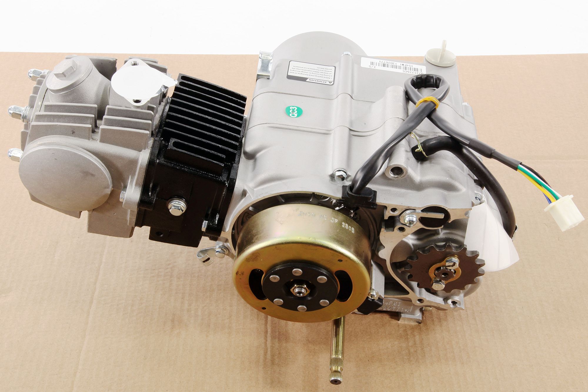 Двигатель в сборе 125cc semiauto
