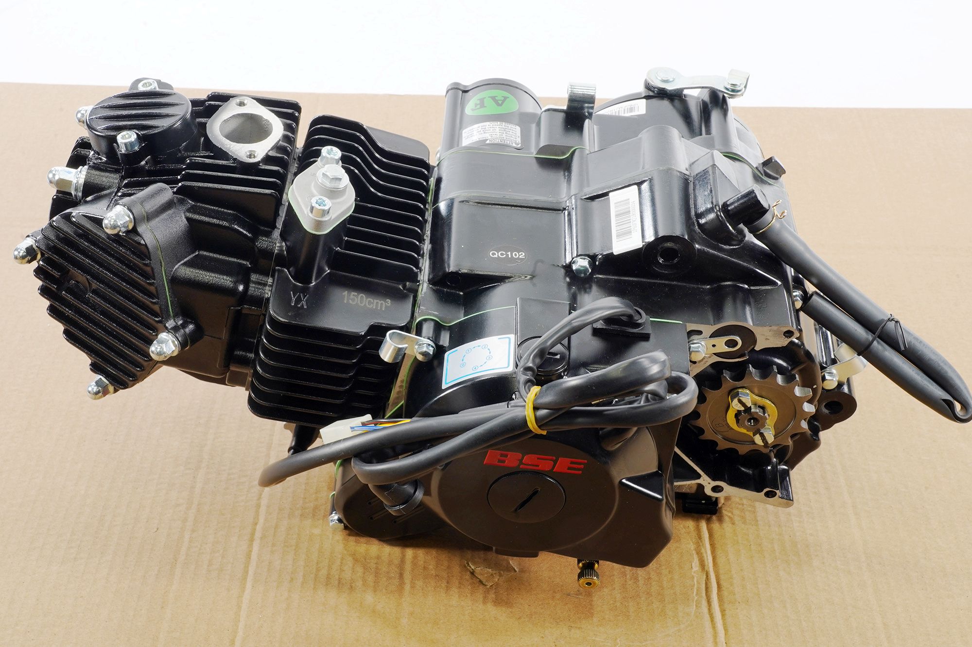Двигатель в сборе 150cc YINXIANG(WD150)