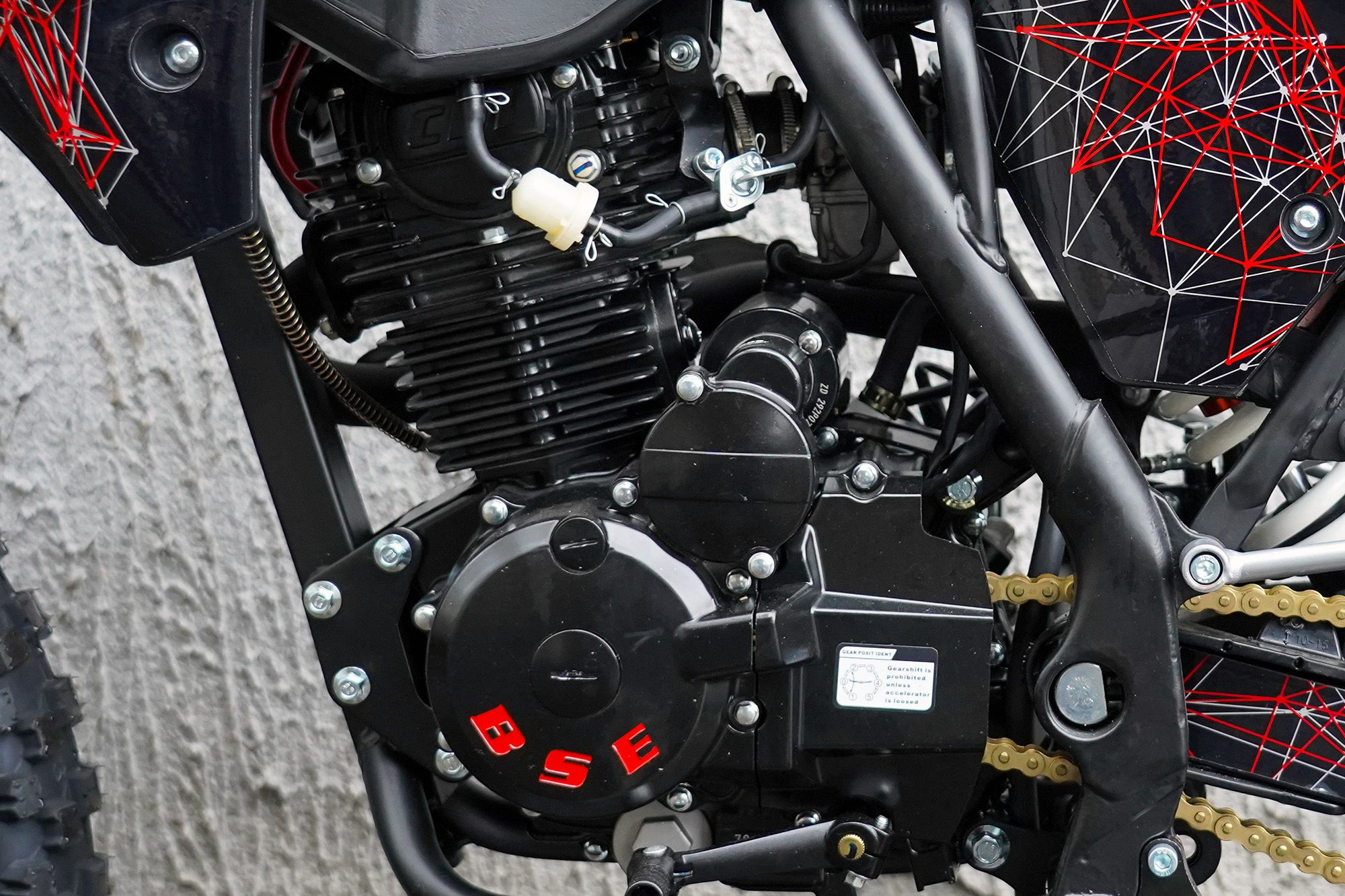 Двигатель в сборе 150CC 428x15T