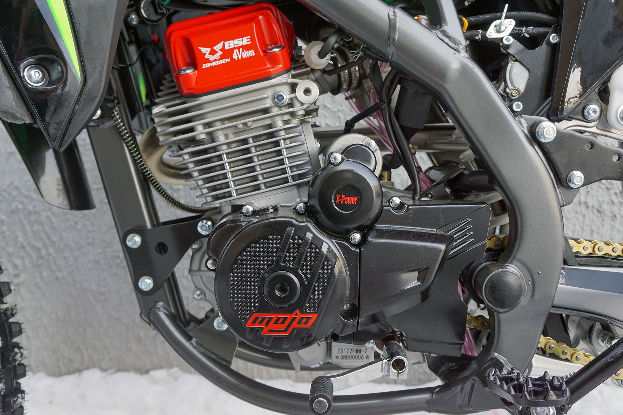 Двигатель в сборе 250cc ZS172FMM-7(CB250RL)