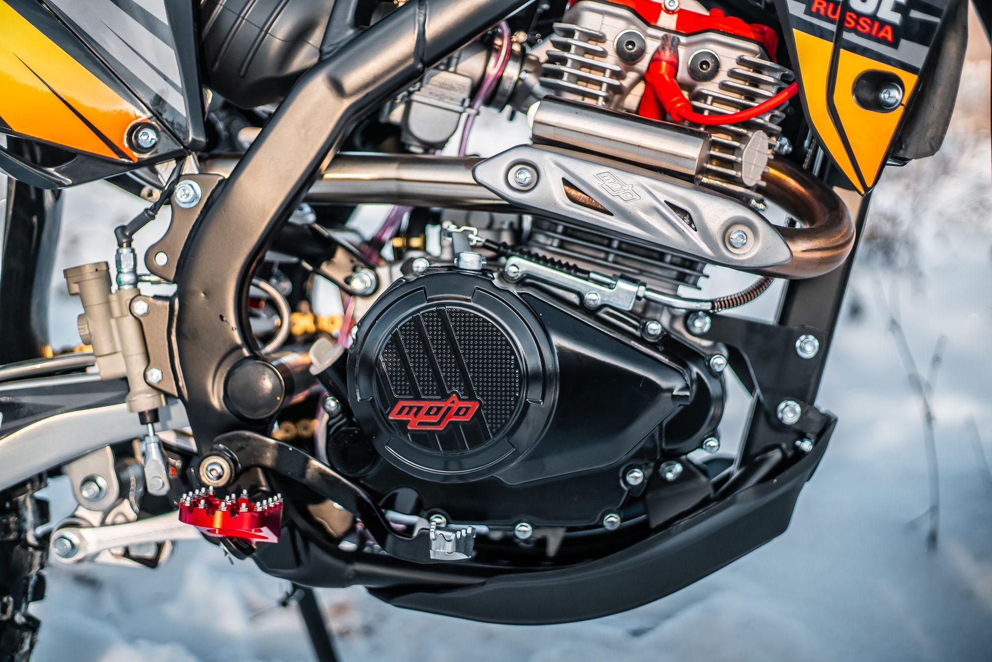 Двигатель в сборе 250cc ZS172FMM-7(CB250RL) 4V250R