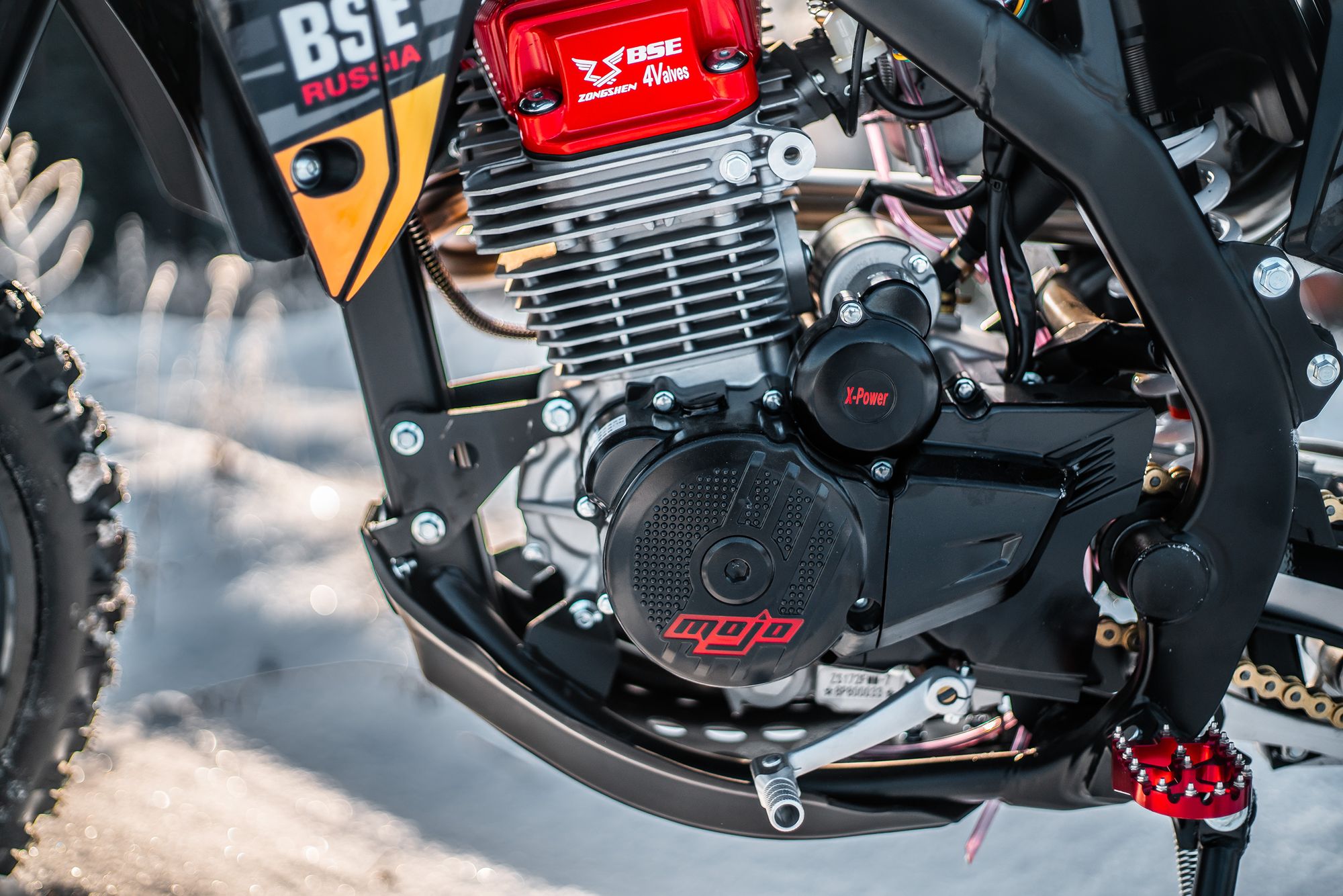 Двигатель в сборе 250cc ZS172FMM-7(CB250RL) 4V250R
