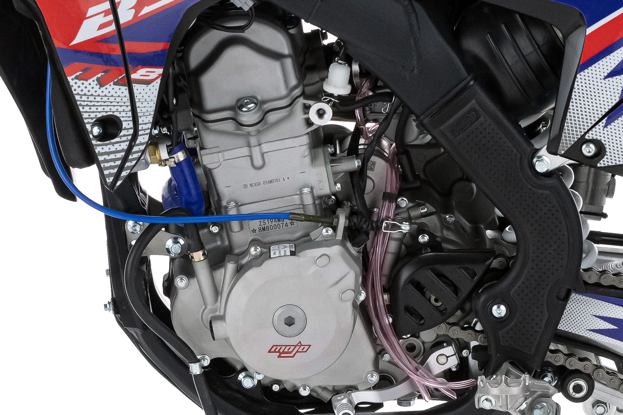 Двигатель в сборе 450cc ZS194MQ(NC450CC)