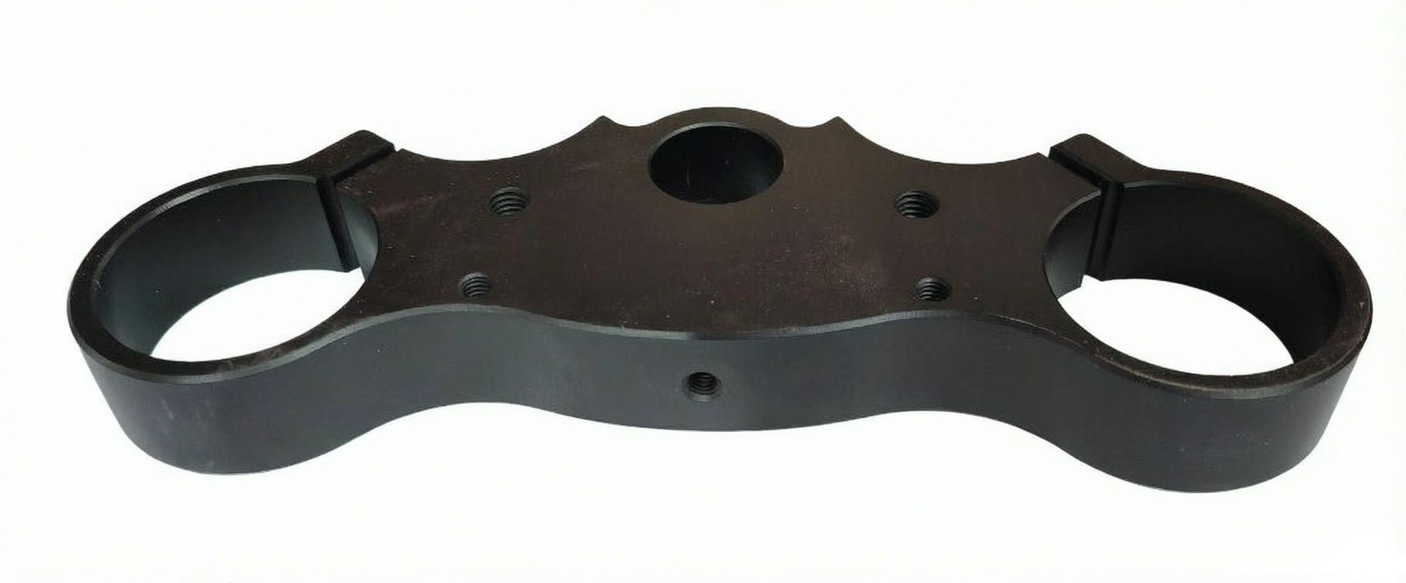Траверса нижняя Φ48x165 черный CNC (701)