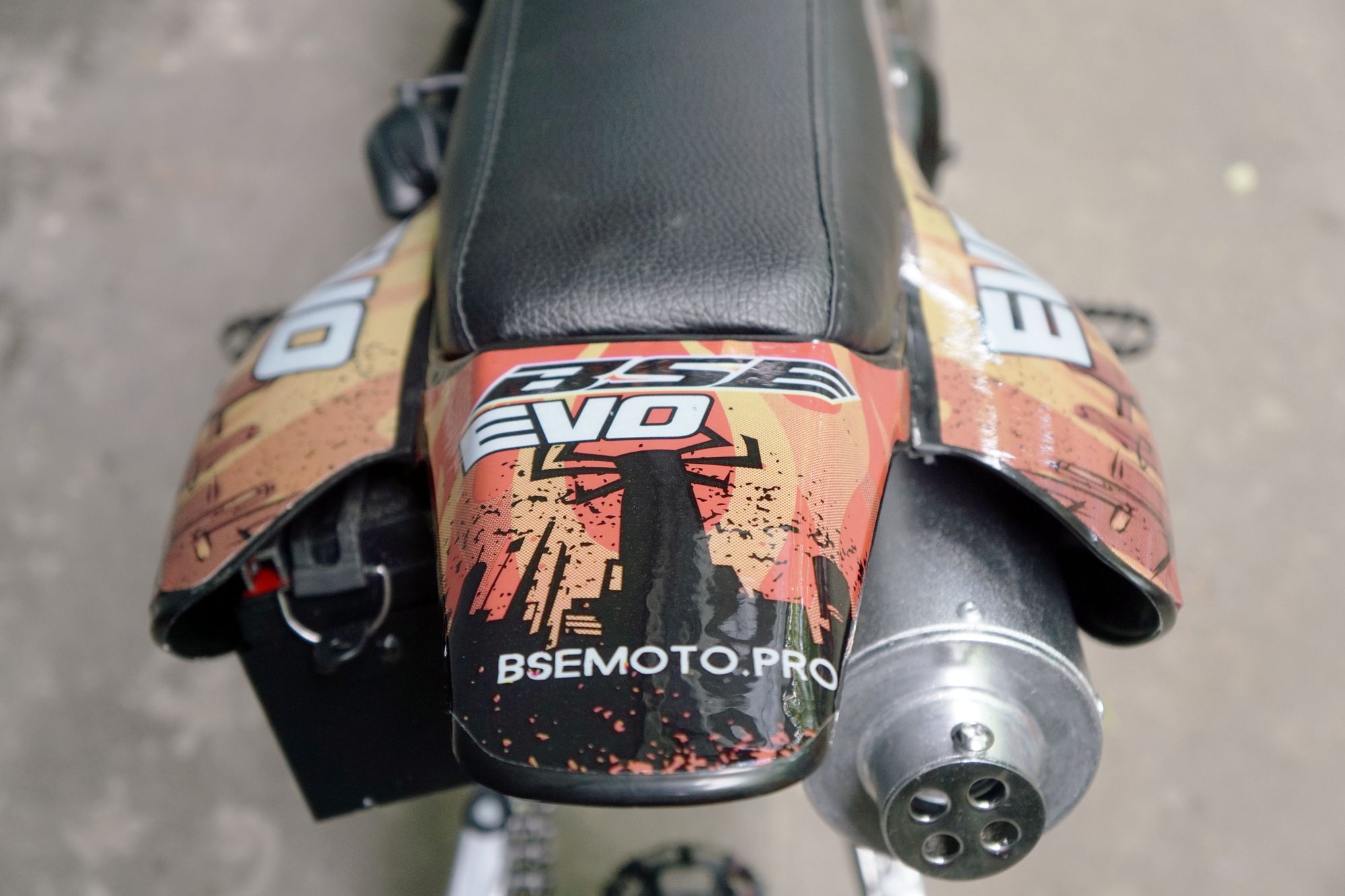Наклейки BSE EVO110 Самурай Джек