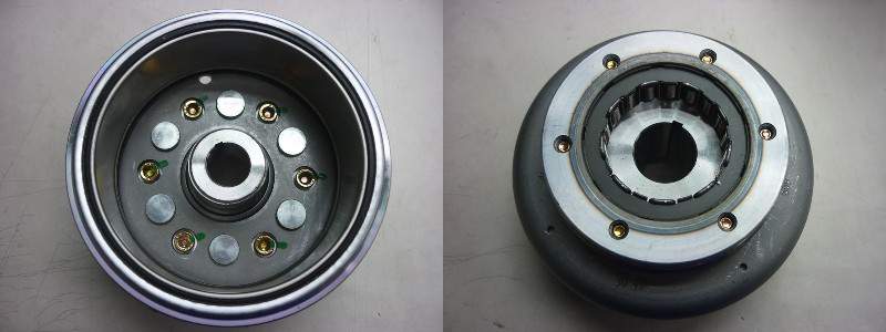 Ротор генератора XXX в сборе с обгонной муфтой